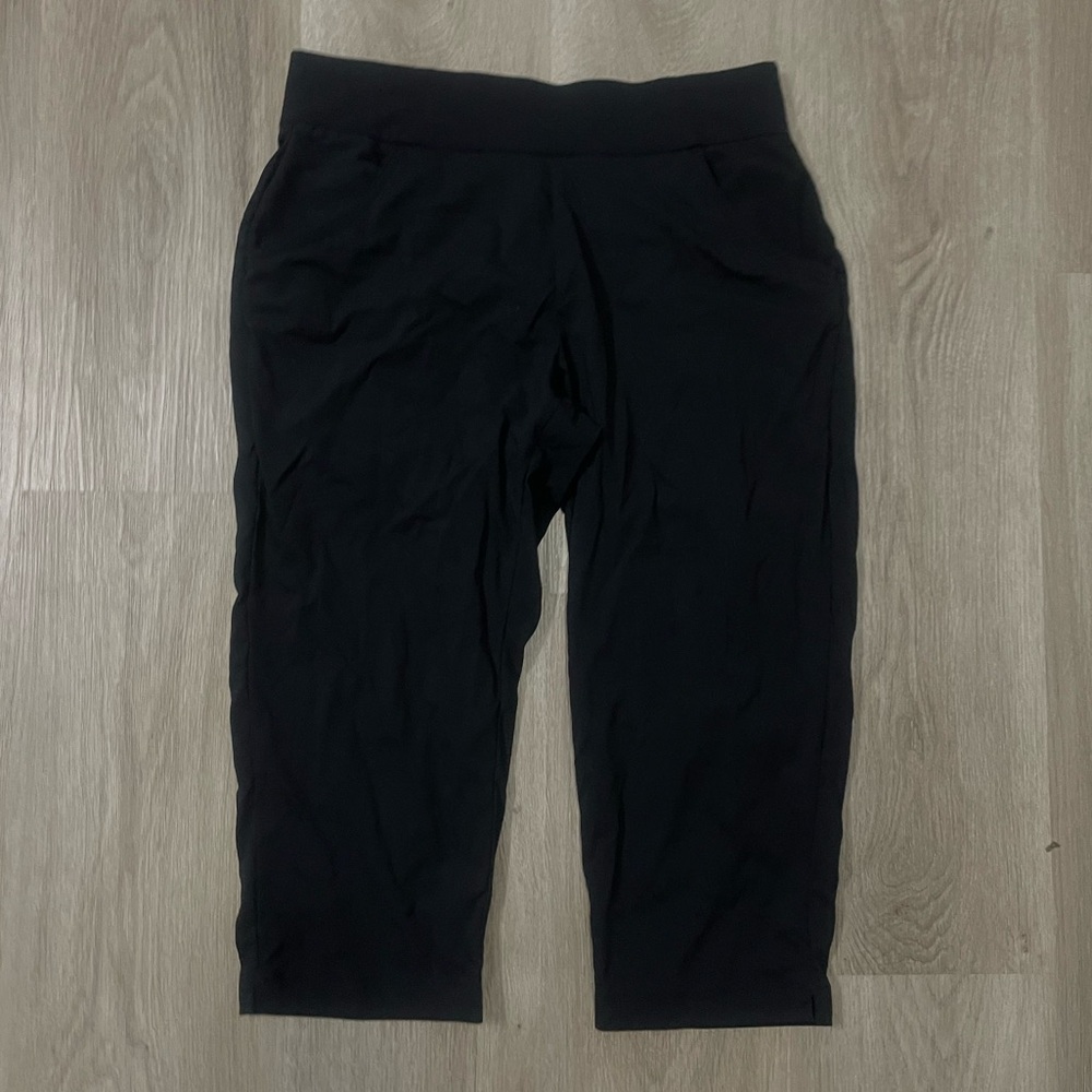 Columbia Small Capris Pants Black Athletic Hiking Workout Gym Running Activewear